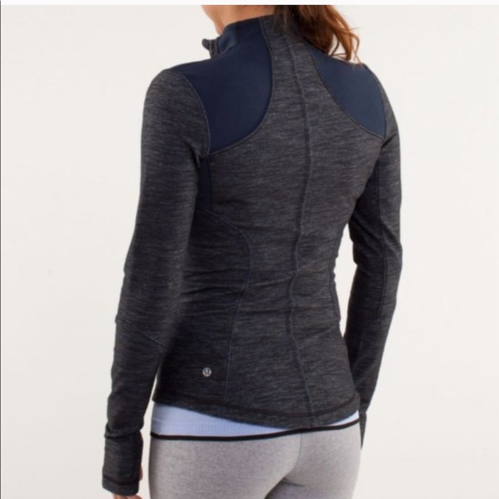 LULULEMON FORME DEFINE SLUB DENIM INKWELL JACKET - Picture 3 of 11